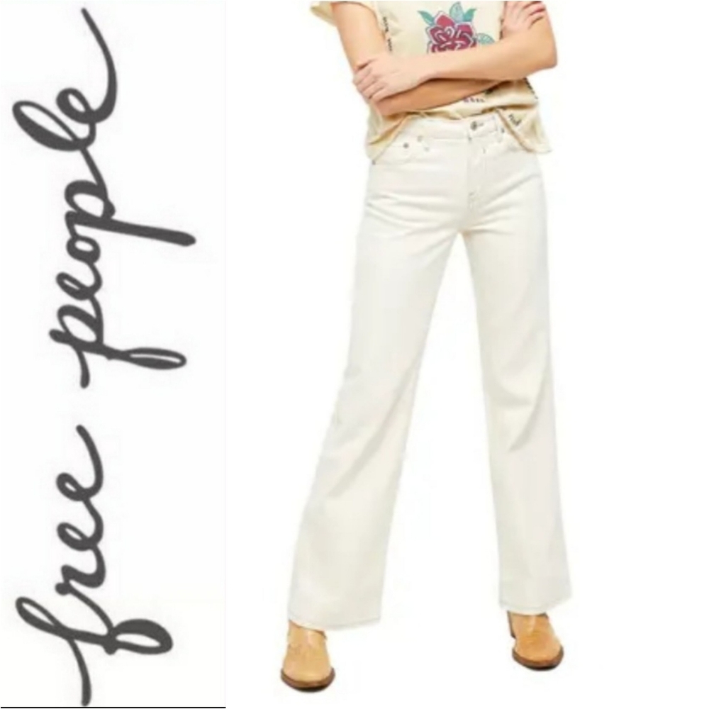 🌻FREE PEOPLE "Laurel Canyon" High Waist Jeans